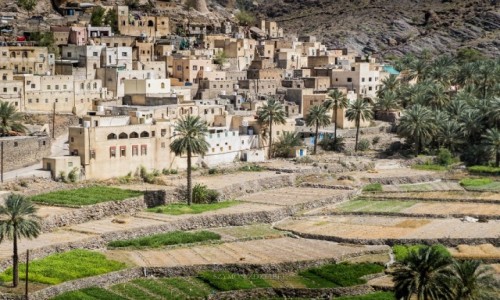 Zdjcie OMAN / Al Hajar Mountains / Bilad Sayt / Grska wioska