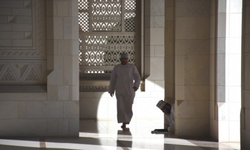 Zdjcie OMAN / Muscat / Wielki Meczet Sutana Qaboosa / Czas skupienia