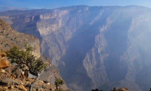 Zdjcie OMAN / Al Hajar  / Jabal Shams - Wielki Kanion Omanu / Balcony Walk