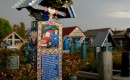 Zdj�cie RUMUNIA / Marmarosz / Sapanta / Weso�y cmentarz