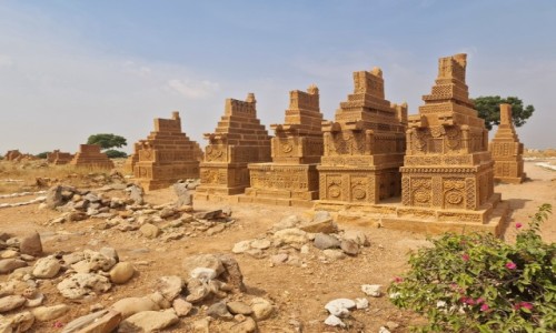 Zdjcie PAKISTAN / Karaczi / Makli / Grobowce