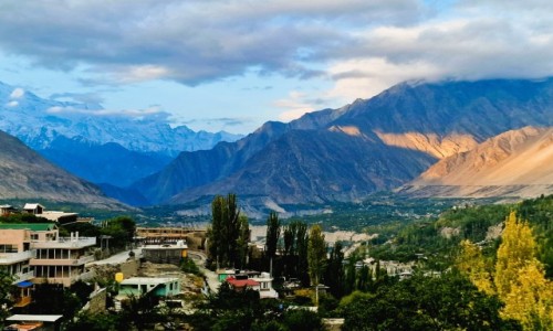 Zdjcie PAKISTAN / Hunza / Karimabad / Widok z hotelu