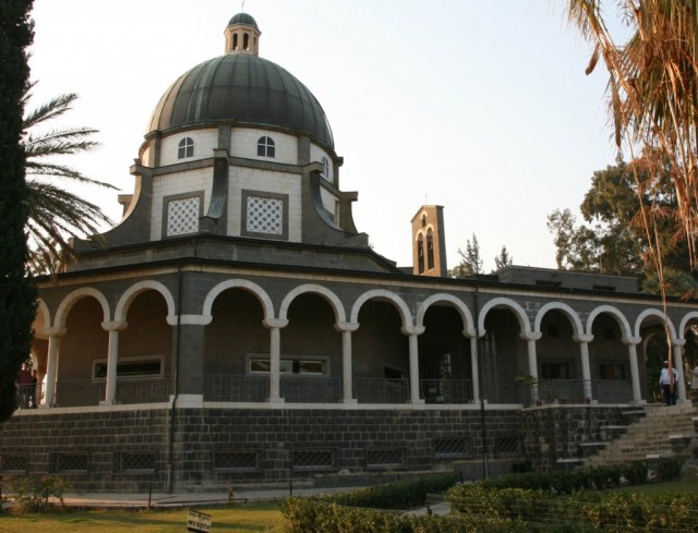 Zdj cia: W okolicach Kafarnaum, Galilea, Kościół na Górze Błogosławieństw, IZRAEL Zdj cia: W okolicach Kafarnaum, Galilea, Kościół na Górze Błogosławieństw, IZRAEL