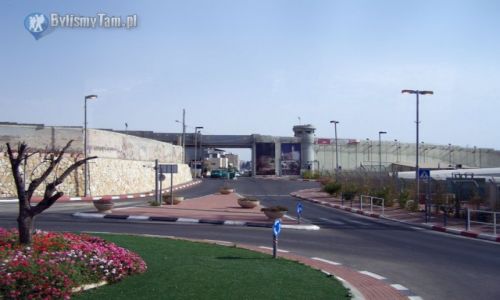 Zdjęcie PALESTYNA / Betlejem / Ramat Rahel / Posterunek kontrolny na granicy Palestyny i Izraela