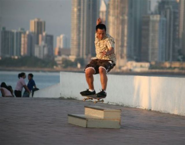 Zdjęcia: Panama City/ Casco Viejo / Plac Francuzki, Skate 2, PANAMA Zdjęcia: Panama City/ Casco Viejo / Plac Francuzki, Skate 2, PANAMA