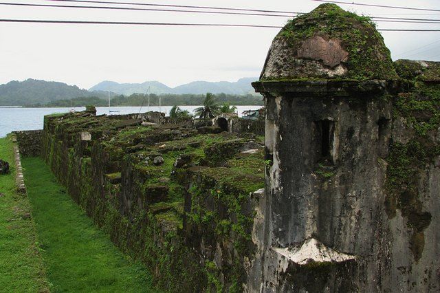 Zdjęcia: Portobelo - Bateria Santiago, Colon Province, Hiszpańskie pamiątki..., PANAMA Zdjęcia: Portobelo - Bateria Santiago, Colon Province, Hiszpańskie pamiątki..., PANAMA