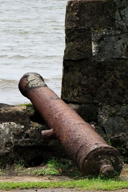 Zdjęcia: Portobelo - Fuerte San Jeronomo, Colon Province, Hiszpańskie pamiątki..., PANAMA Zdjęcia: Portobelo - Fuerte San Jeronomo, Colon Province, Hiszpańskie pamiątki..., PANAMA