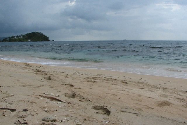 Zdjęcia: Isla Grande, Colon Province, Na plaży, PANAMA Zdjęcia: Isla Grande, Colon Province, Na plaży, PANAMA