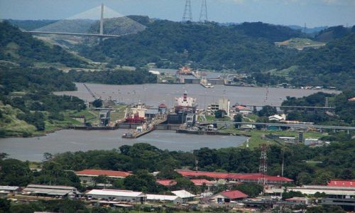 Zdjęcie PANAMA / Panama City / Ancon / Kanał Panamski 1