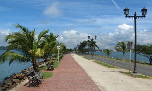 Zdjęcie PANAMA / Panama City / Amador Causeway / W Panamie czasem jest słonecznie :)