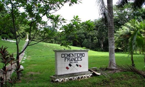 Zdjęcie PANAMA / Panama Province / Cementario Frances / Pierwsi budowniczowie kanału