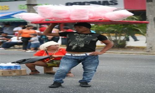 Zdjęcie PANAMA / Panama C / Ave. Espania / Karnawał w Panamie C.  2010