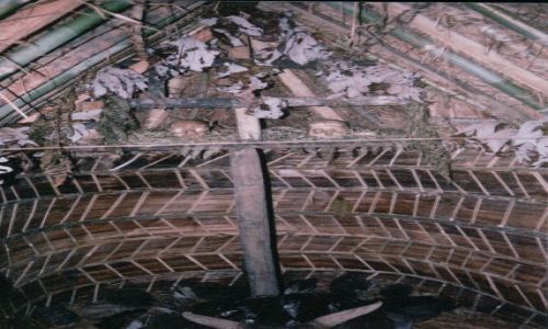 Zdjcie PAPUA NOWA GWINEA / AUSTRALIA I OCEANIA / MOUNT HAGEN , HIGHLANDS / MOUNT HAGEN - CZASZKI POKONANYCH WROGOW 