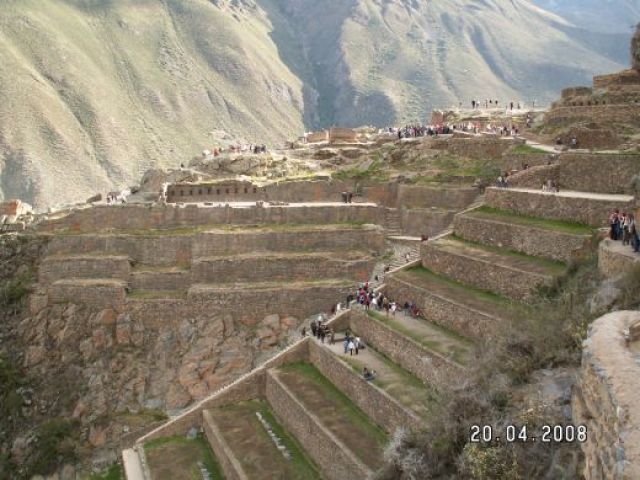 Zdjęcia: Święta Dolina Inków, Twierdza, świątynia - Ollantaytambo , PERU Zdjęcia: Święta Dolina Inków, Twierdza, świątynia - Ollantaytambo , PERU