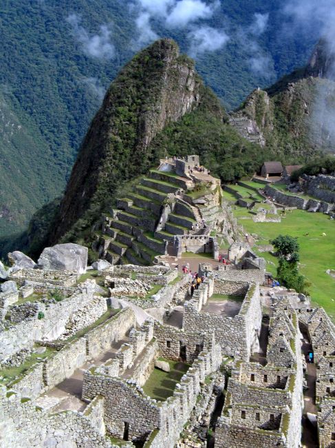 Zdjęcia: Kordyliery, Andy, Machu Picchu - na drugim planie Huayna Picchu, PERU Zdjęcia: Kordyliery, Andy, Machu Picchu - na drugim planie Huayna Picchu, PERU