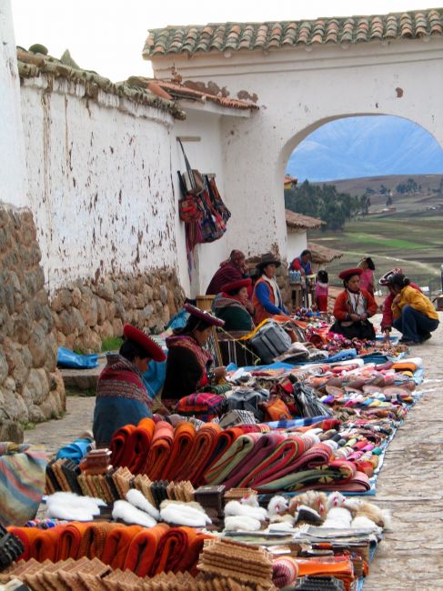 Zdjęcia: Kordyliery, Andy, Targ w Chinchero , PERU Zdjęcia: Kordyliery, Andy, Targ w Chinchero , PERU