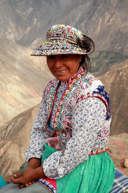 Zdjęcia: kanion Colca, Andy, Czekając na turystów...., PERU Zdjęcia: kanion Colca, Andy, Czekając na turystów...., PERU