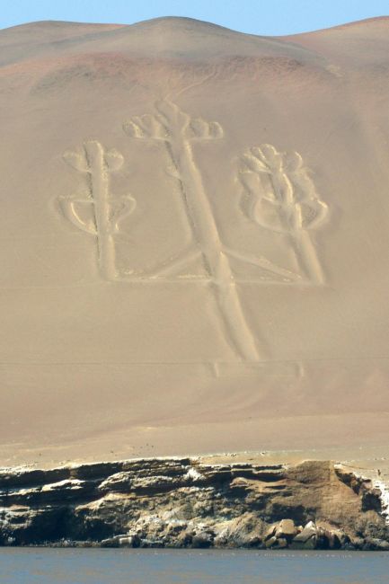 Zdjęcia: Paracas, Półwysep, Candelabro , PERU Zdjęcia: Paracas, Półwysep, Candelabro , PERU