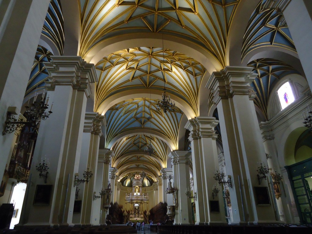 Zdjęcia: Lima, Lima, Katedra w Limie (wnętrze), PERU Zdjęcia: Lima, Lima, Katedra w Limie (wnętrze), PERU