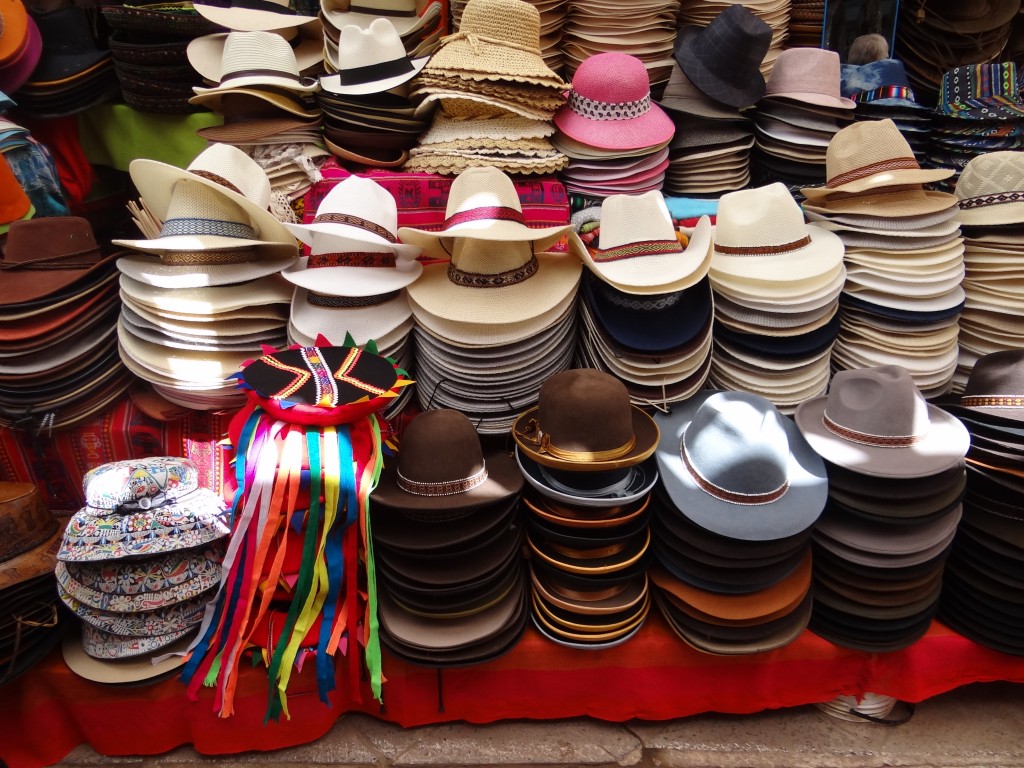 Zdjęcia: targ, Pisaq, Kapelusze, PERU Zdjęcia: targ, Pisaq, Kapelusze, PERU