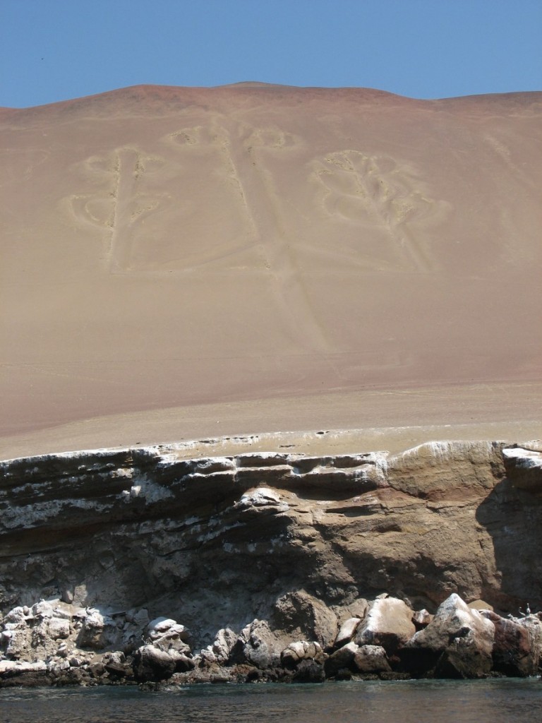 Zdjęcia: PARACAS, PARACAS, kandelabr, PERU Zdjęcia: PARACAS, PARACAS, kandelabr, PERU