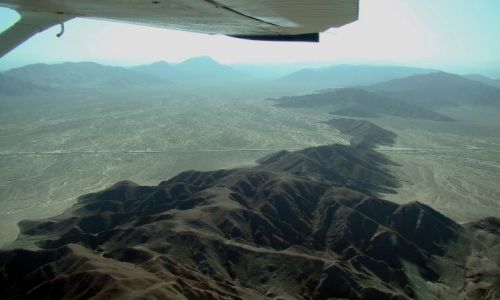 Zdjcie PERU / Peru / Nasca / Paskowy Nasca z Cessny.