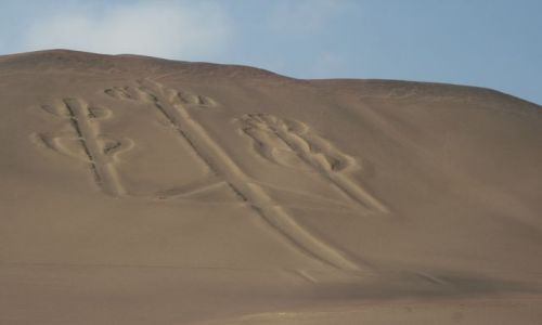 Zdjecie PERU / Paracas / Paracas / Kandelabr