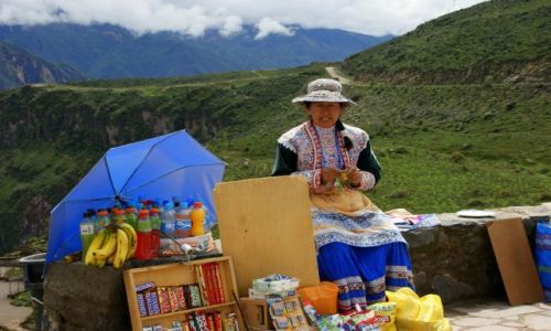 Zdjecie PERU / Kanion  Kolca / Kanion  Kolca / Sklep