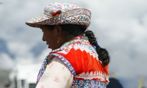 Zdjecie PERU / Kanion  Kolca / Kanion  Kolca / Kolorowo