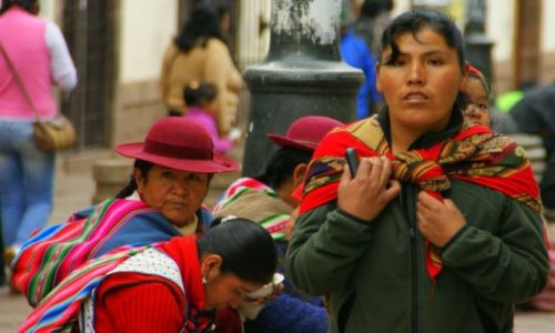 Zdjecie PERU / Cuzco / Cuzco / Indianka