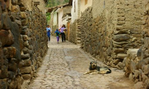 Zdjęcie PERU /  Ollantayambo /  Ollantayambo / Uliczka