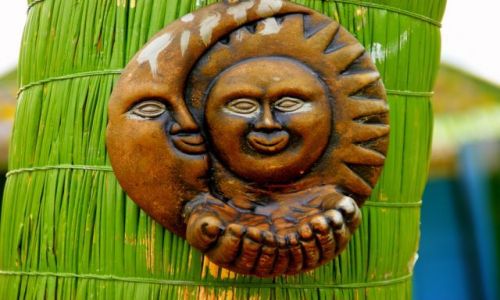 Zdjęcie PERU / Titikaka  / Titikaka  / Symbol  wyspy Teqila