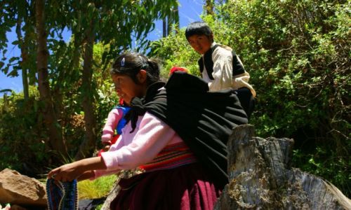 Zdjęcie PERU / Titikaka  / Titikaka  / Sprzedawcy