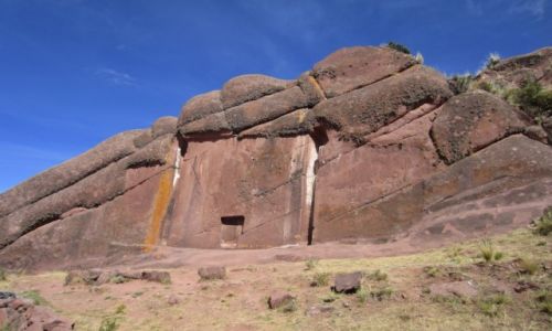 Zdjecie PERU / wschodnia czesc Peru / Okolice jeziora Titicaca / wrota niebios