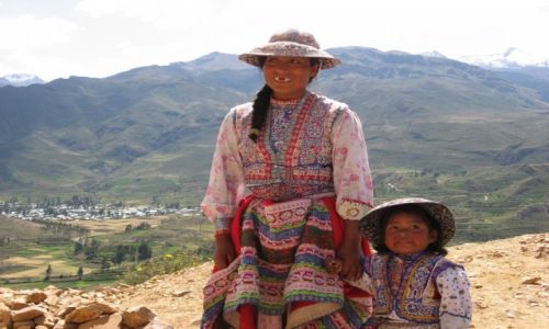 Zdjecie PERU / - / Cantera / Kobieta w Peru 