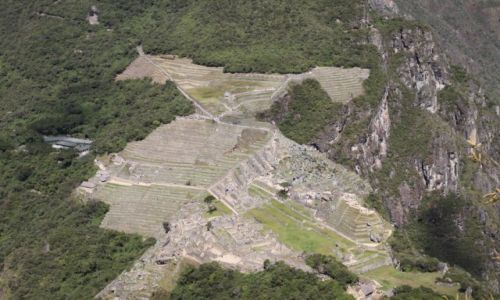 Zdjecie PERU / Cusco / widok z Wayna Picchu / Machu Picchu