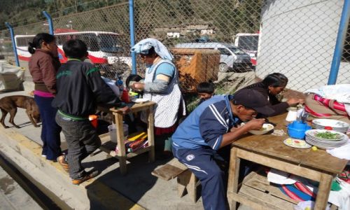 Zdjecie PERU / Cuzco / Paucartambo / Restauracja ...