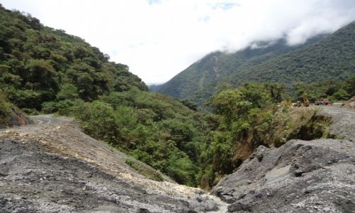 Zdjęcie PERU / Cuzco / droga Paucartambo - Pilcopata / Droga