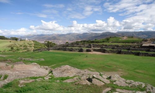 Zdjcie PERU / Cuzco / Cuzco, Saqsayhuaman / Panorama Saqsayhuaman