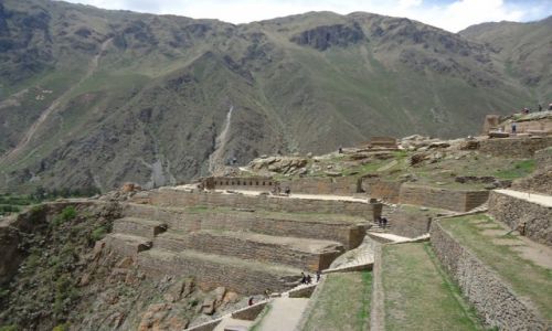 Zdjecie PERU / Cuzco / Ollantaytambo / Inkaskie tarasy
