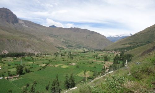 Zdjęcie PERU / Cuzco / Ollantaytambo / Dolina Urubamby w Ollantaytambo