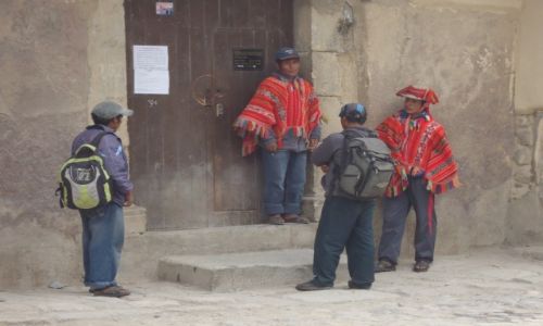 Zdjęcie PERU / Cuzco / Ollantaytambo / Na ulicy