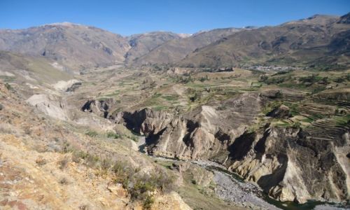 Zdjcie PERU / Arequipa / okolice Chivay / Kanion Colca (2)