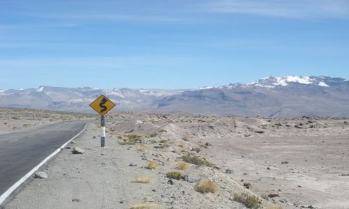 Zdjcie PERU / Arequipa / Patapampa / Znak