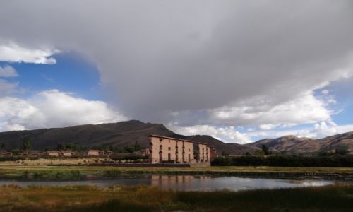 Zdjęcie PERU / Templo de Wiraqocha / Templo de Wiraqocha / Budowle  Inków