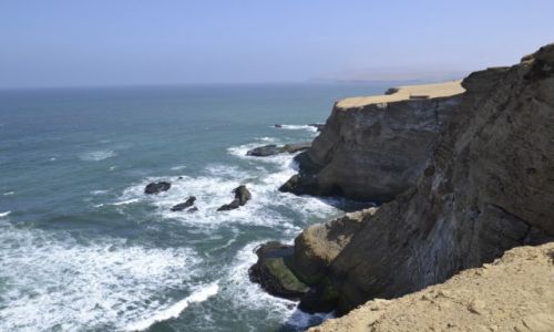 Zdj�cie PERU / Wybrze�e Po�udniowe / Park Narodowy Paracas / Klify