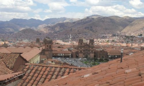 Zdjcie PERU / Cusco / Cusco / Nad dachami.. Cusco 1