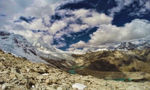 Zdjcie PERU / Huaraz / Cordillera Blanca  / W drodze na szczyt Tocllaraju 6034 m.n.p.m.