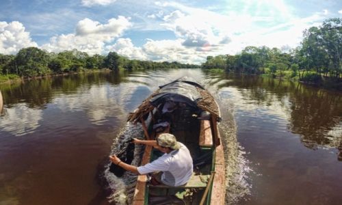 Zdjecie PERU / Iquitos  / Park Pacaya Samiria / Pranie podczas wyprawy po dungli 