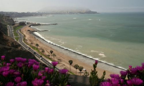 Zdjcie PERU / Lima / Wybrzee oceanu / Kiedy odejdzie garua